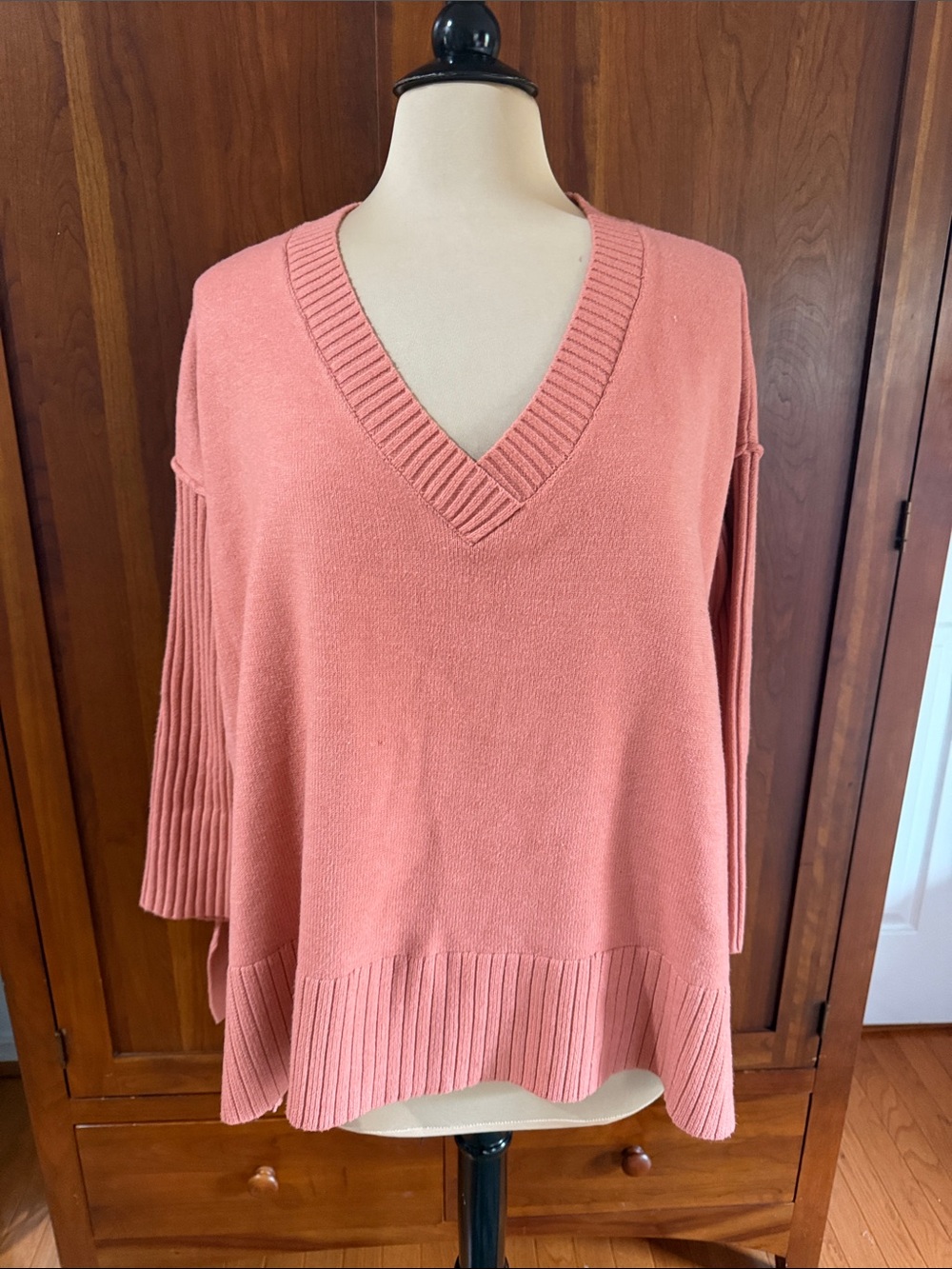 Free People Orion A Line Oversized Tunic Sweater
